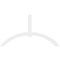 Ekena Millwork Archdale Architectural Grade PVC Gable Bracket, 108"W x 58 1/2"H x 2"D x 6"F, 13/12 Pitch GBP108X59X0206ARC00 - alternate 5